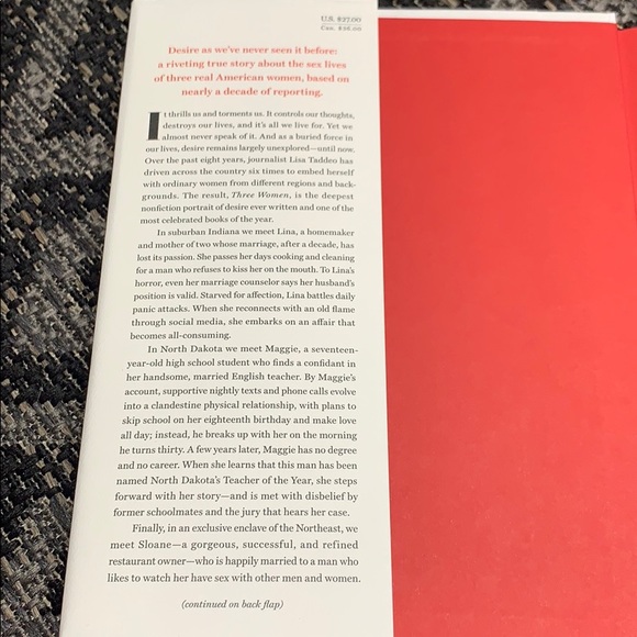 NWOT   Three Women by Lisa Taddeo - Picture 2 of 3